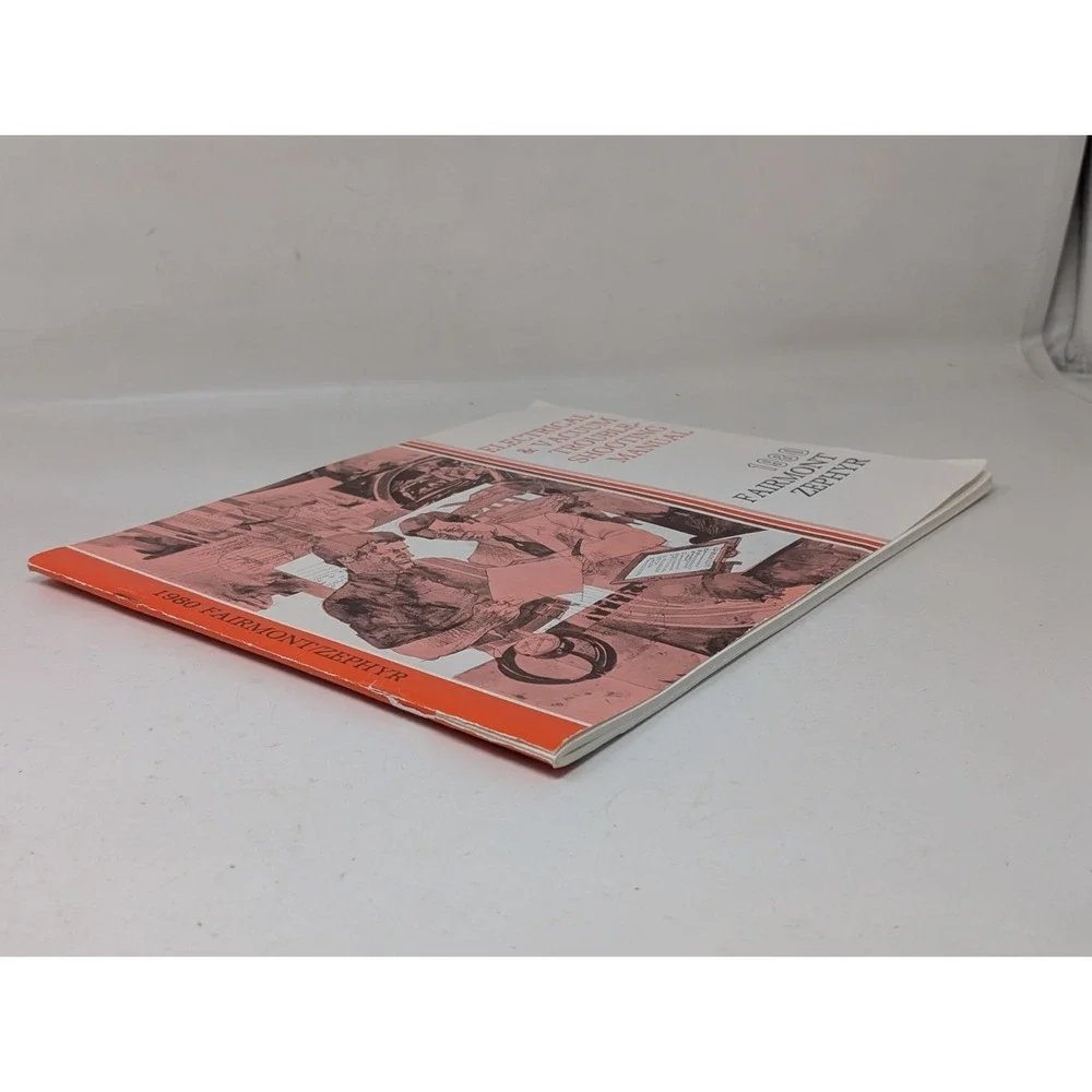 1980 Ford Fairmont Zephyr Electrical Vacuum Wiring Shop Service‎ Manual